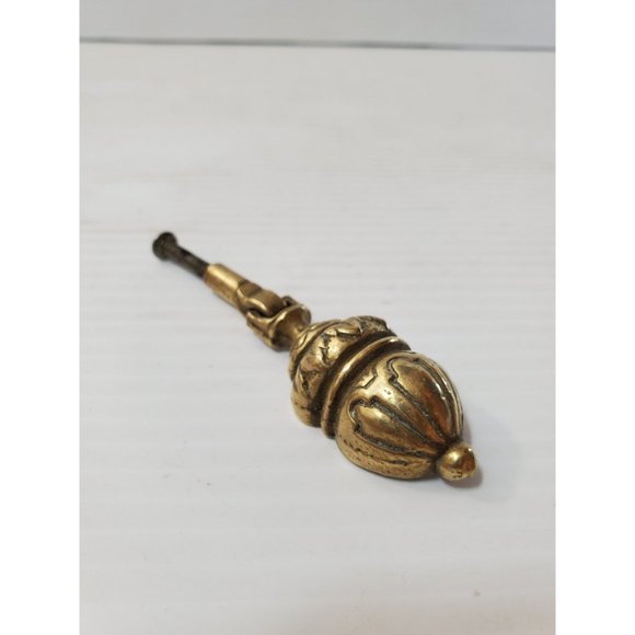 vintage Solid brass Cabinet Door Vintage KNOB Drawer Pull drawer knobs, cabinet - Picture 9 of 10